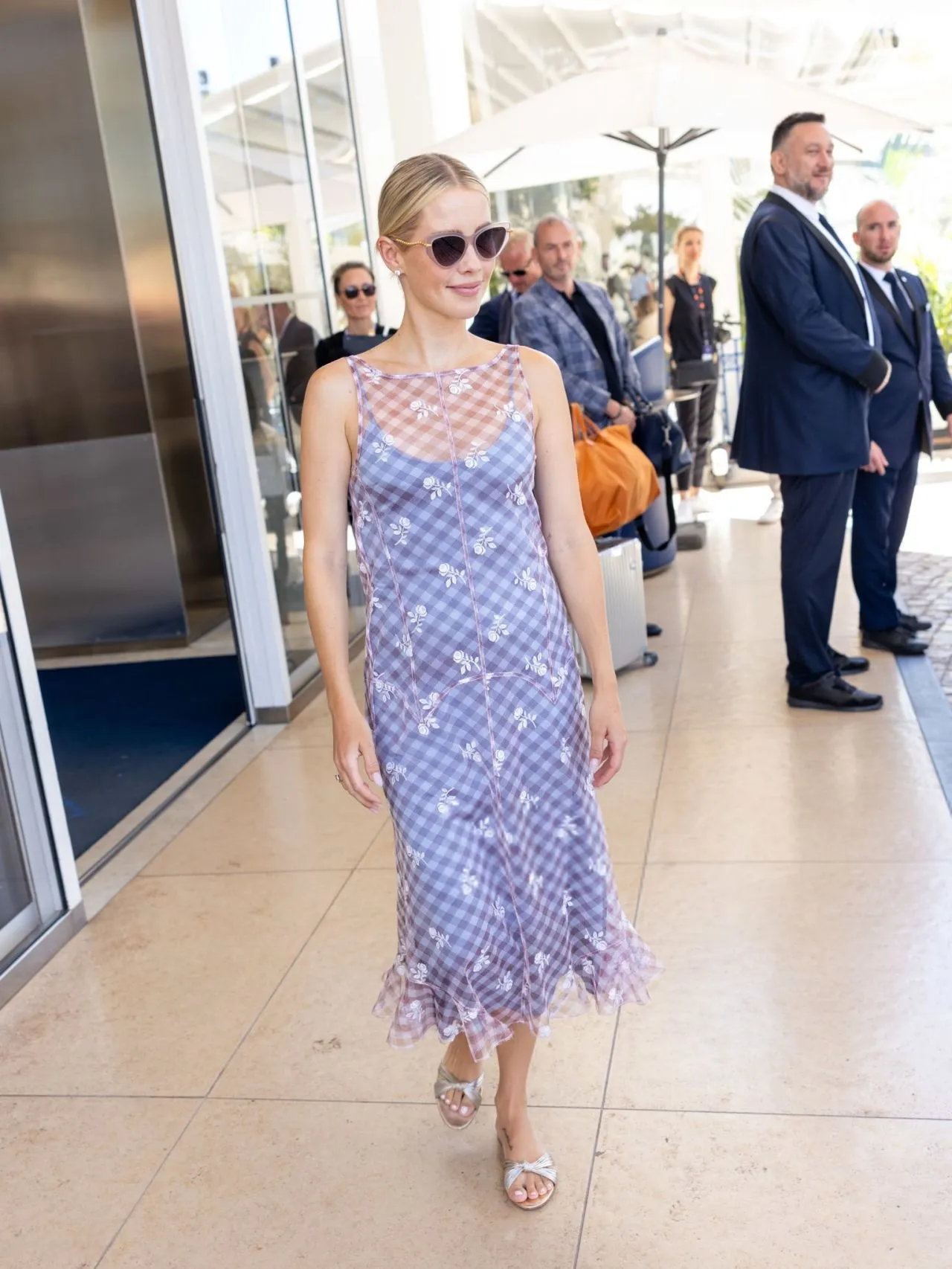 CLAIRE HOLT STILLS AT THE HOTEL MARTINEZ IN CANNES2